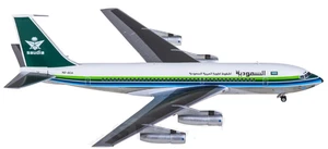 1:200 AeroClassics Saudia Boeing 720B HZ-ACA AC211408 Airplane Diecast Model - Picture 1 of 4