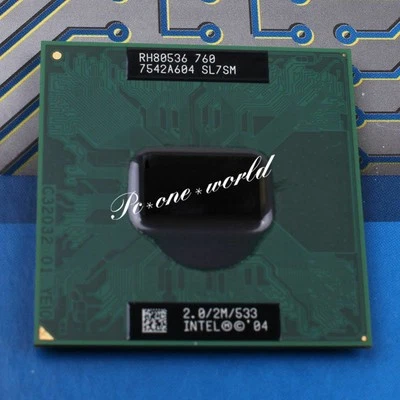 Intel Pentium M 760 2 GHz Single-Core SL7SM CPU Processor - Image 1 of 4