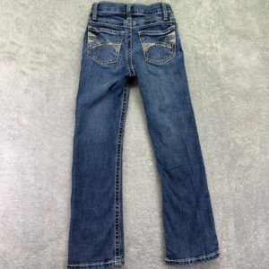 Wrangler 20X Jungen blau Denim Jeans stilvolle Taschen klassische Passform Größe 9 Slim Adj. - Bild 1 von 10