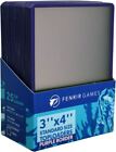 Fenrir Games Standard Size (3'' by 4'') Toploaders (25 count) - Purple Border