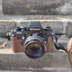 Genuine Leather Camera Bag Case Protect Cover Belt For Nikon F3 F3HP F3AF F3T - Picture 1 of 11