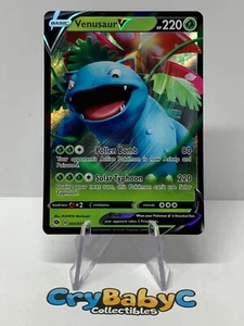 Pokemon Venusaur V 001/073 Champion's Path ULTRA RARO - Imagen 1 de 4