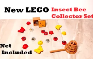 New LEGO Bee Hive Honey Collector Insect Biology Science Bug Net Friends Nature - Picture 1 of 1