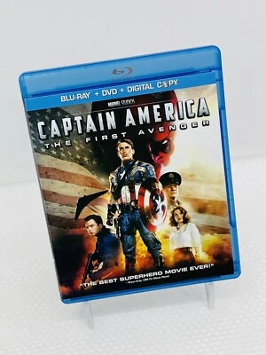 Captain America: The First Avenger (Blu Ray, DVD, 2011, 2-Disc Set) Chris Evans - Image 1 of 3