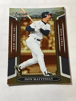 Donruss Sports Legends Don Mattingly #35 2008 Foto 1 de 2