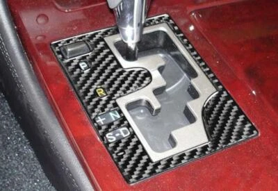 Console central tampa de câmbio de marchas para Lexus GS350 450h 2007-11 fibra de carbono real - Imagem 1 de 4