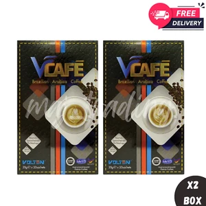 2 Cajas Café Arábica Brasileño Extracto Jengibre Negro VOLTEN VCAFE Envío Gratis - Imagen 1 de 6