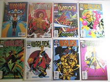 Warlock 2nd Series Lot of 8 #4,5,6,7,8,9,3rd Series 1,2 Marvel (1999) NM Comics