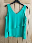 ladies top from Wallis, olive green, size 14