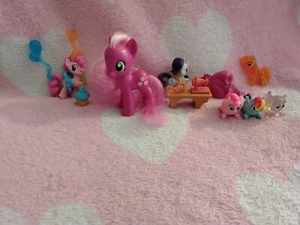 My Little Pony Lot Cheerilee Brushable Pony G4 MLP FIM - Picture 1 of 3