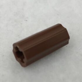 LEGO 6538c Reddish Brown Technic, Axle Connector 2L (x1)