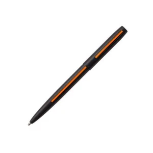 Bolígrafo Fisher Space - M4BSROL negro mate no reflectante con línea naranja - Buscar - Imagen 1 de 4