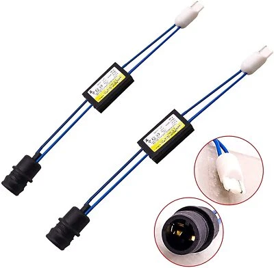 2X T10 194 168 LED Decoder Turn Signal CANBUS Error Free Load Resistor Canceller - Image 1 of 4