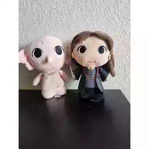 Funko Pop Harry Potter Dobby & Hermione Plushies - Picture 1 of 5
