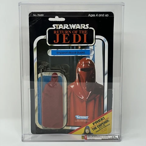 Kenner Star Wars Emperor's Royal Guard 65 Back C AFA 75 (75/80/85) Offer Vintage Cover