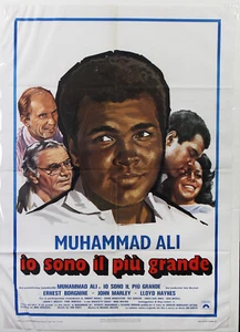 1977 Muhammad Ali Io Sono Il Piu Grande (The Greatest) Italian 39 x 55 Poster - Picture 1 of 1