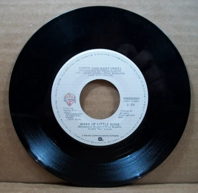 Simon & Garfunkel - Wake Up Little Suzie/Me And Julio Down By The School Yard... - Image 1 of 4