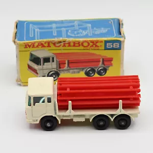 Vintage Matchbox 58C DAF Girder Truck NM in Rough Box 1968 - Picture 1 of 4