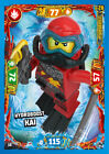 LEGO Ninjago Serie 7 Nr.16 - Hydroboost Kai - Helden Karte