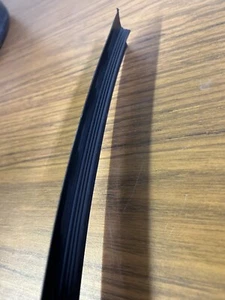 Vinyl T-Molding 1 1/4" Black (1) 250' Spool Counter top Edge Trim. FREE SHIPPING - Picture 1 of 4