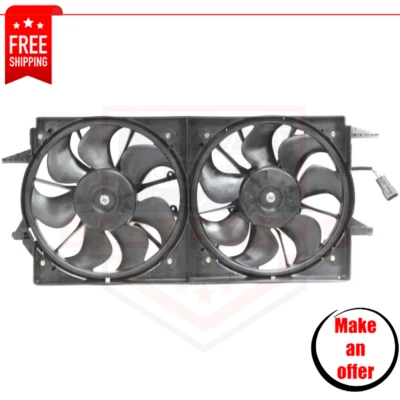 Nuevo ventilador de refrigeración del radiador 88986473 para Chevrolet Malibu Base 1997-2003, LS Foto 1 de 4