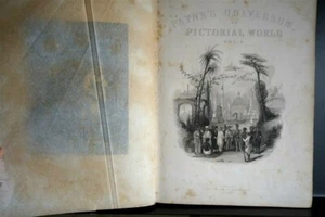 PAYNES UNIVERSUM ca1850 Kalb 1. Auflage Reise 65 x Gravuren China etc. - Bild 1 von 6