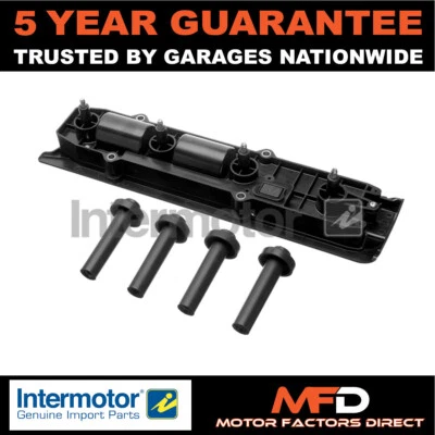 Intermotor Ignition Coil Pack Fits Vauxhall Vectra Astra Zafira 2.1 2.2 12784MF - Image 1 of 2