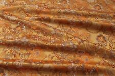 1960s/2.7 yard/Luxury vintage silk jacquard fabric/Honey brocade,floral cloth