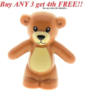 ☀️NEW LEGO Minifigure Mini Figure Minifig Animal Pet Teddy Bear - Picture 1 of 4