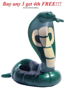 ☀️NUEVO LEGO Minifigura Minifigura Minifigura Animal Mascota Cobra Serpiente Verde Oscuro  - Imagen 1 de 2