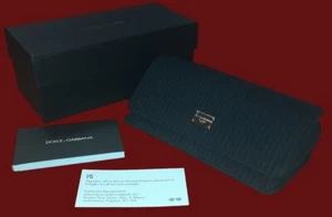 Dolce & Gabbana Scatola e Custodia a Righe per Occhiali Originali - Foto 1 di 14