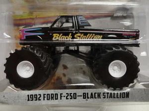 Ford F-250 1992 Greenlight negro '92 semental negro Kings of Crunch S11 - Imagen 1 de 3