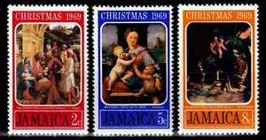 Jamaica 294-96 **, Navidad 1969, Pintura - Imagen 1 de 1