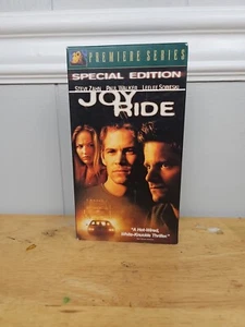 Joy Ride (VHS, 2002, Special Edition) Paul Walker Steve Zahn - Picture 1 of 8