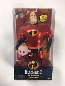 INCREDIBLES 2 - DISNEY PIXAR - MR INCREDIBILE & JACK-JACK - NUOVO - Foto 1 di 12