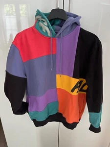 Palace Hoodie Gr. S bunt "Patch Hood Black Multi", Kapuzenpullover - Bild 1 von 12