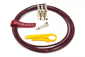 Pedal Board KIT 10 Plugs/10 Feet ~ EA Monorail and Straight or Right Angle SIS - Picture 1 of 10