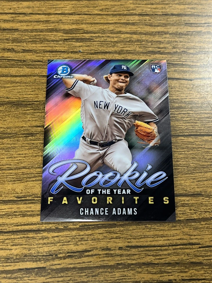 2019 Bowman - Roy Favorites Chrome Chance Adams #ROYF-5 (RC) - Image 1 of 1