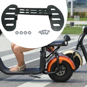Metal Electric Bike Foot Rest Scooter Front Foot Pedals Set Adjustable 15-22in * - Picture 1 of 7