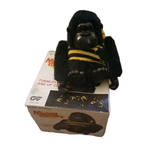 VTG 1980S MAGICAL MURPHY TUMBLING GORILLA BATTERY OPERATED BLACK YELLOW TESTED - Picture 1 of 5