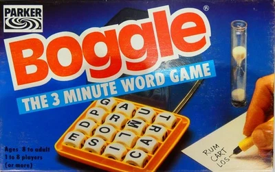 Vintage Boggle Word Game by Parker 1985 - (8yrs+)  ~ Complete - Image 1 of 4