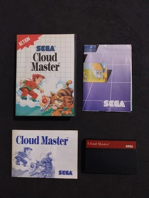 CLOUD MASTER SEGA MASTER SYSTEM PAL MULTI USATO COMPLETO BELLO - Immagine 1 di 4