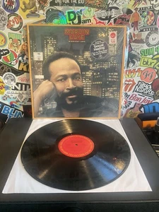 MARVIN GAYE Midnight Love VG++ VINYL W/HYPE STICKER  - Picture 1 of 2