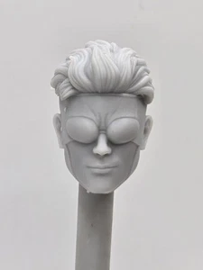 3d Printed INVINCIBLE HEAD#2. 1:12 6" Classified Legends SCALE - Picture 1 of 2