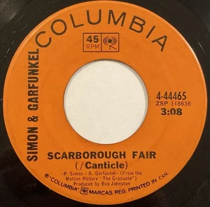 Simon & Garfunkel – Scarborough Fair (/ Canticle) / April Come She Will – - Picture 1 of 4