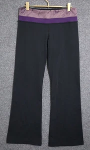 Lululemon Damenhose 8 schwarz 30" Groove niedriger Bund Schlag täglich Athleisure Yoga - Bild 1 von 4