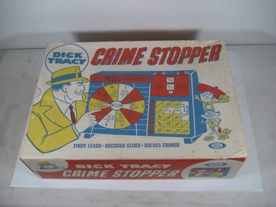 JUEGO VINTAGE IDEAL DICK TRACY CRIME STOPPER CON CAJA "LOOK" Foto 1 de 4