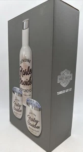 Harley-Davidson 3-Piece Two 12oz Tumbler & One 24oz Serving Bottle Set HDX-98644 - Picture 1 of 7