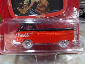 WHITE LIGHTNING 1964 VW TYPE 2 PICKUP JOHNNY LIGHTNING COCA-COLA SERVING TRAYS - Picture 1 of 6