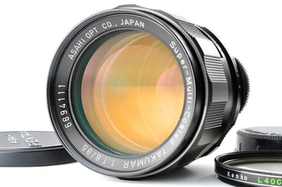 Asahi Super Multi Coated TAKUMAR 85mm f1.8 MF Portrait Fast Prime Lens M42 Late - Image 1 of 4